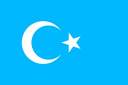 علم تركستان الشرقية
